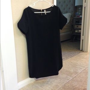 Little black shift dress